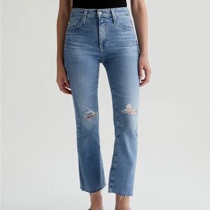 AG Farrah Boot Crop High Rise